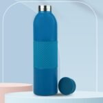 Stainless Steel Flask with Grip - Atlas