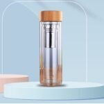 Glass Double Wall Bottle - Aura