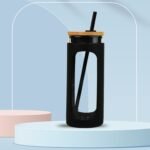 Glass Bottle with Silicone Cover - Bullet