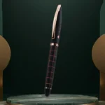 Metal Ball Pen Checkmate Rose Roller