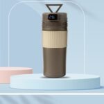 Insulated Mug with Temperature Display - Mocha