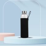 Glass Bottle with Cover - Pluto