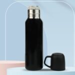 Stainless Steel Flask with Mug - Traveller